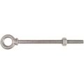 National Mfg/Spectrum Brands Hhi Eye Bolt 3/8"-16, 6 in Shank, 3/4 in ID, Steel, Galvanized N245-142